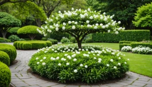 arbuste blanc à fleurs résistant au froid