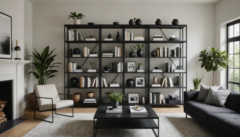 étagère design classique en métal