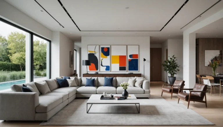 maison moderne avec galerie