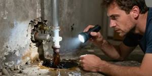 rupture canalisation eaux usées