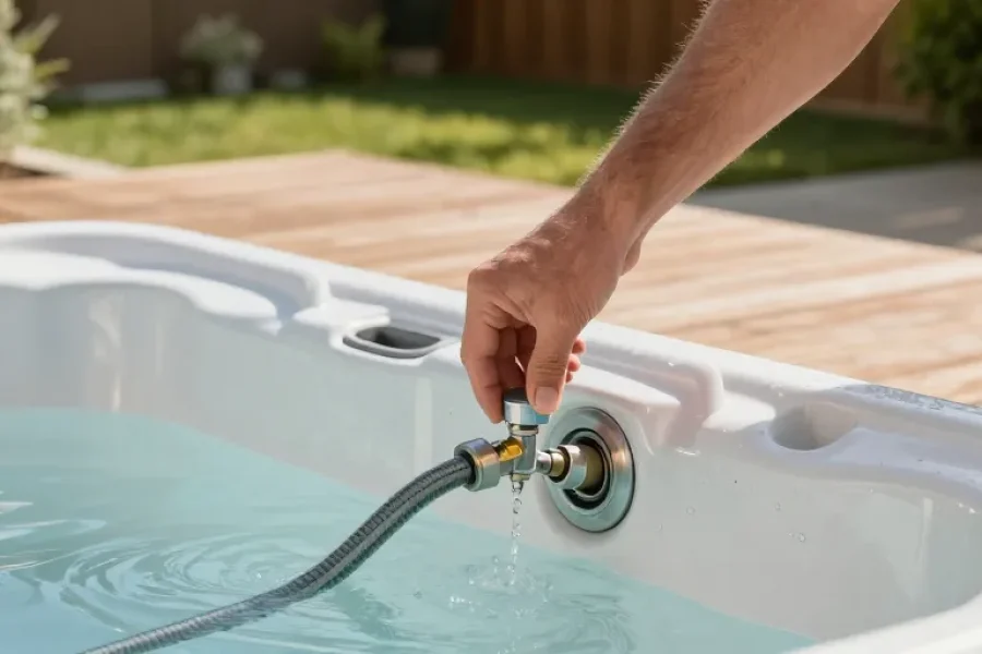 comment vidanger un spa