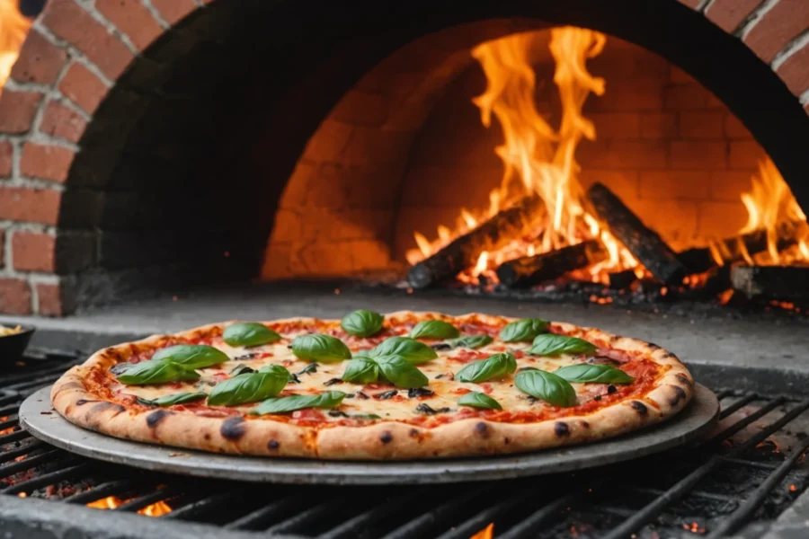 cuire la pizza au four